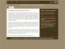Tablet Screenshot of capitolproductsinc.com